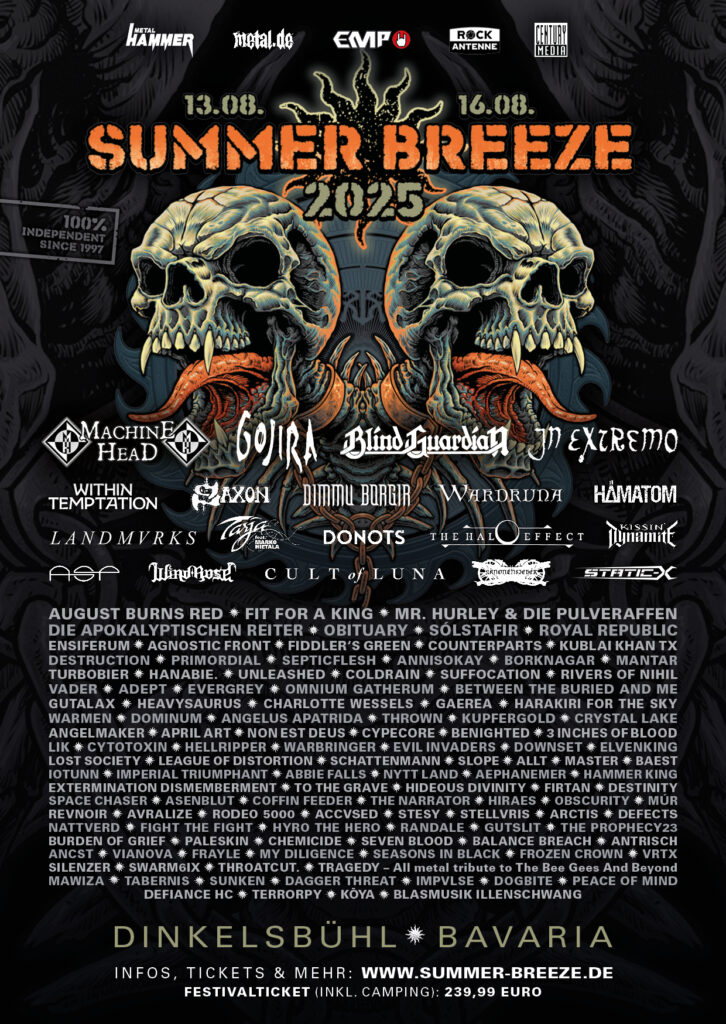 Full Lineup @ Summer Breeze Open Air 2025